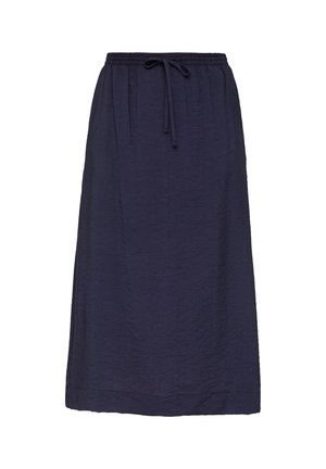 s.Oliver MIT ELASTIKBUND - A-Linien-Rock - tiefblau