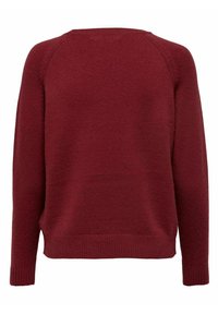 ONLY ONLLESLY KINGS NOOS - Striktrøje - merlot