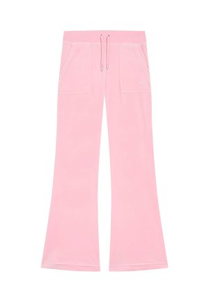 JOGGING LAYLA POCKETED FLARE - Pantalon classique - juicy pink