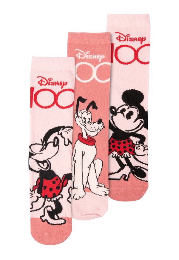 3ER PACK MINNIE MOUSE - Socken - rosa