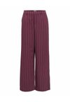 OBJLISA WIDE - Trousers - mauve wine