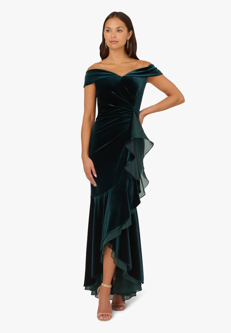 red wrap dress knee length Rachel Roy Womens | XS side sash