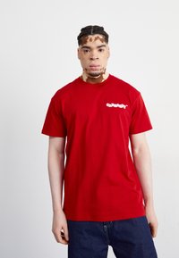 Carhartt WIP FAST FOOD - Print T-shirt - samba/white