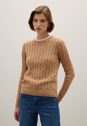 Jumper - camel