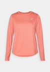 CORE TOP - Camiseta de manga larga - dark pink clay