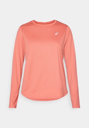 ASICS CORE TOP - Long sleeved top - dark pink clay