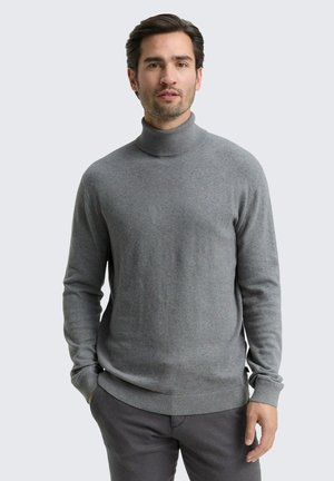 Strickpullover - classic dark grey melange