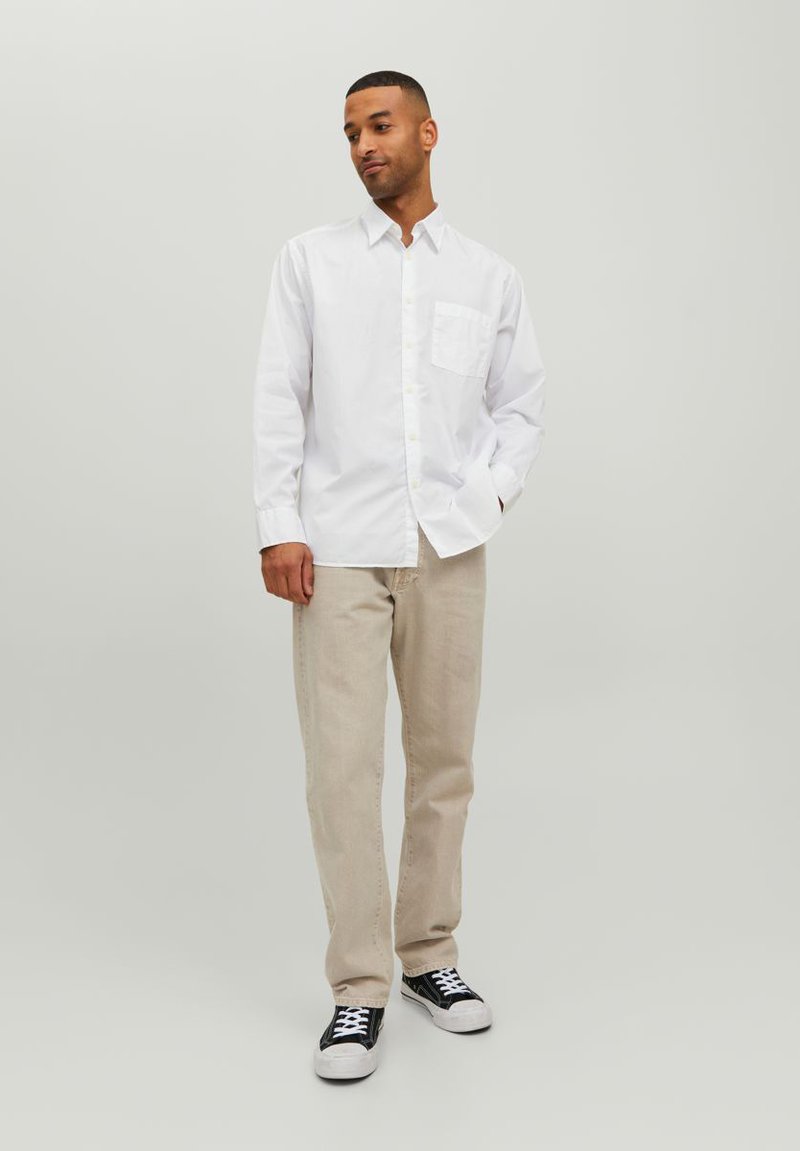 Jack & Jones JORBILL OVERSIZE UNISEX - Camisa - bright white