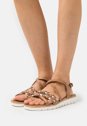 Marco Tozzi Riemensandalette - cognac