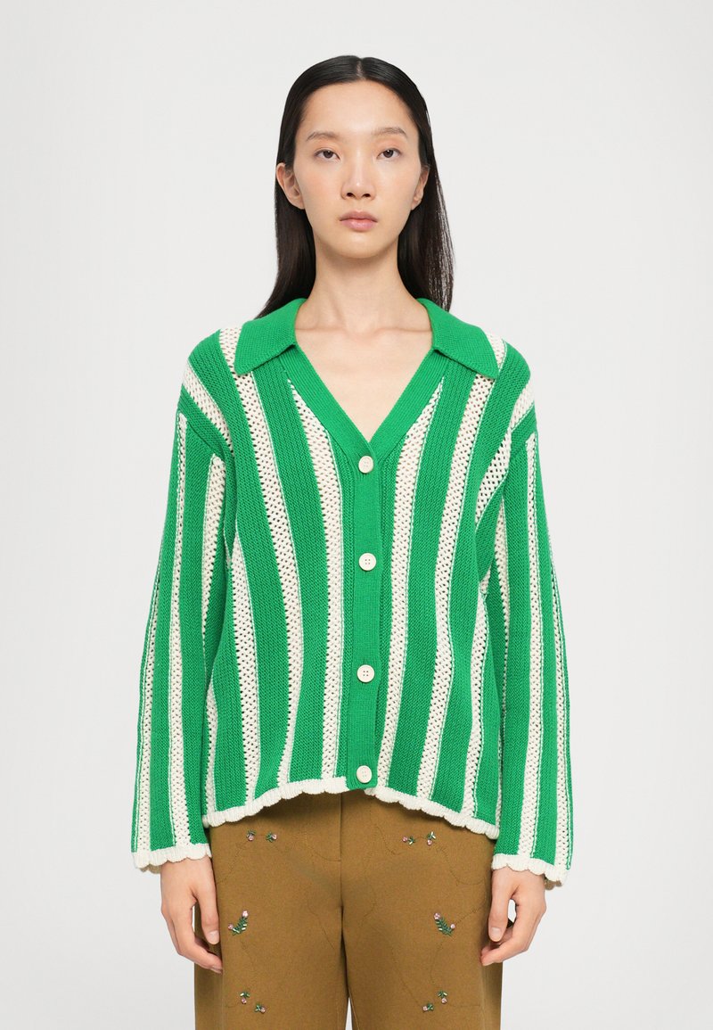 Stine Goya - Strickjacke - green, Vergrößern