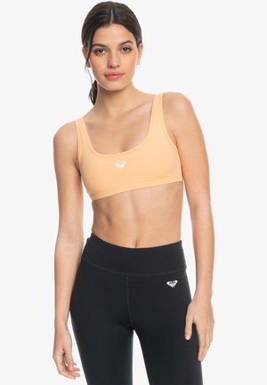 HEART INTO IT MIT UNTERSTÜTZUNG - Light support sports bra - orange