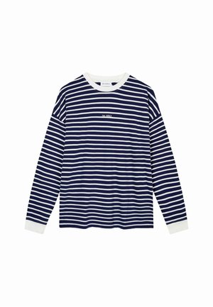 VENETIA STRIPED  - T-shirt à manches longues - blackberry