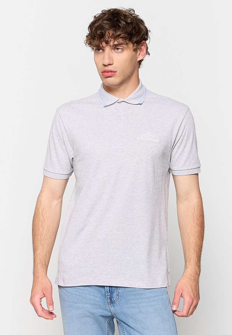Scotch & Soda Poloshirt grijs Scotch & Soda Poloshirt grijs