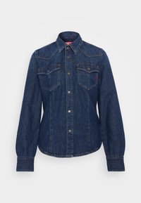Pogājama blūze - blue denim