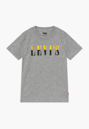 GRAPHIC TEE - T-shirt print - grey heather