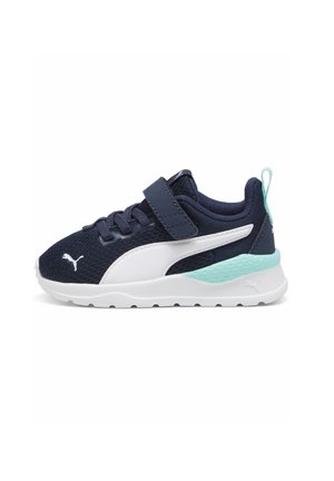 Puma ANZARUN LITE UNISEX - Chaussures de running sur route - club navy white mint