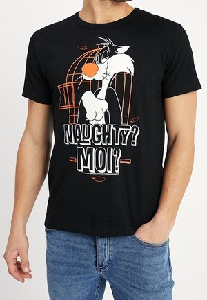 T-shirt print - black