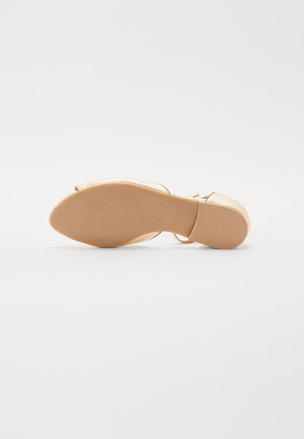 MY LOVING L - Ankle cuff sandals - gold4