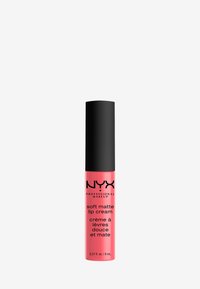 NYX Professional Makeup - NYX PROFESSIONAL MAKEUP SOFT MATTE LIP CREAM - FLÜSSIGER LIPPENSTIFT MIT HOHER PIGMENTIERUNG UND CREMIGEM, MATTEM FINISH, VEGANE FORMEL, FARBTON: ABU DHABI - Flytande läppstift - 11 milan Miniatyrbild 1