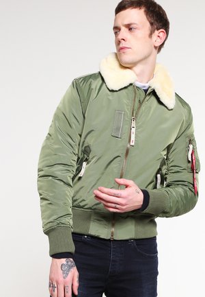INJECTOR - Bomberjacke - sage green