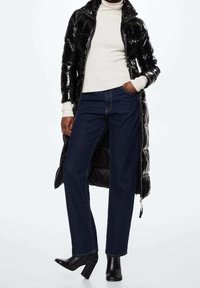 Mango Abrigo de invierno - black