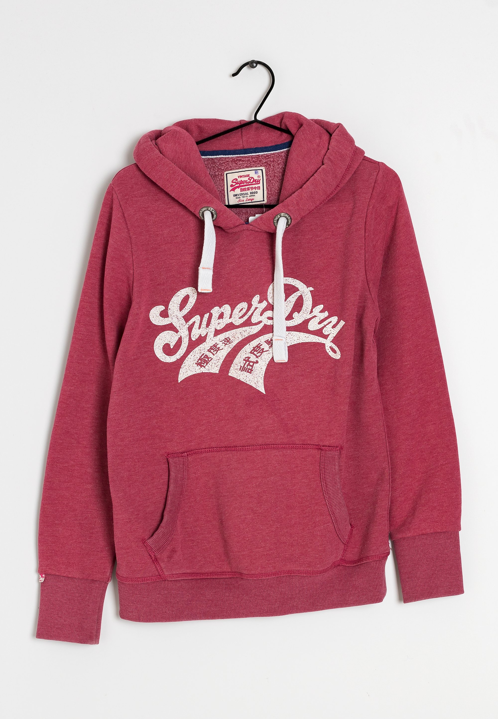Superdry Co Hoodie red (Pre-owned)