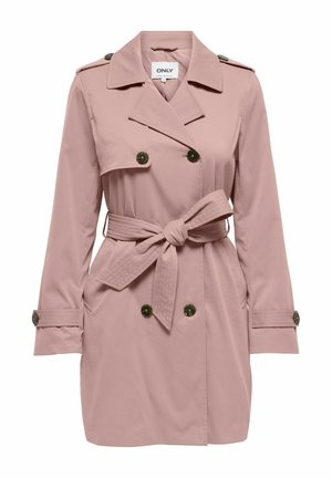 ONLDISA  - Trench - adobe rose