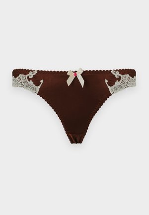 Agent Provocateur, MOLLY BRIEF - Slip - brown/ivory