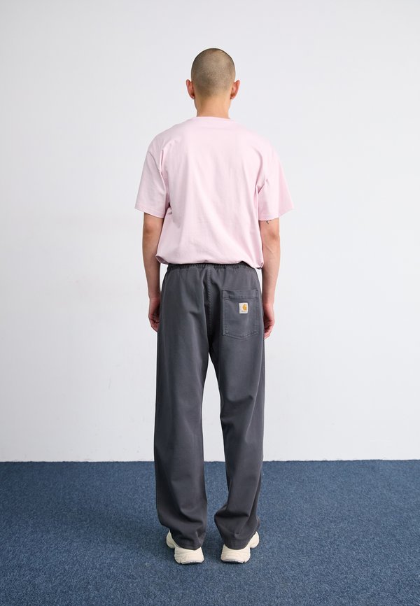 FLOYDE PANT - Tracksuit bottoms - graphite garment dyed4