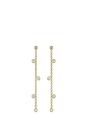 SPARKLING BASIC GEO - MIT KRISTALLEN VON SWAROVSKI® - Øreringe - gold-coloured