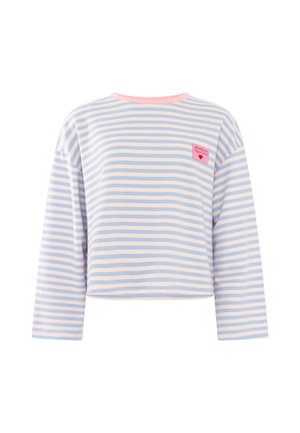 Zwillingsherz, Sweatshirt - hellblau