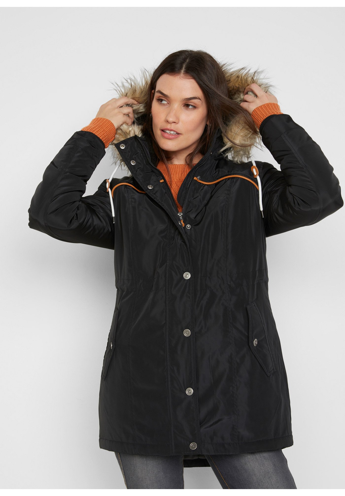 Taschen Winterjacke Bonprix Bonprix Winterjacke In Natur Lyst DE