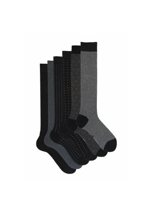 6 PACK FANCY GIFT BOX - Knee high socks - classic assortment 2