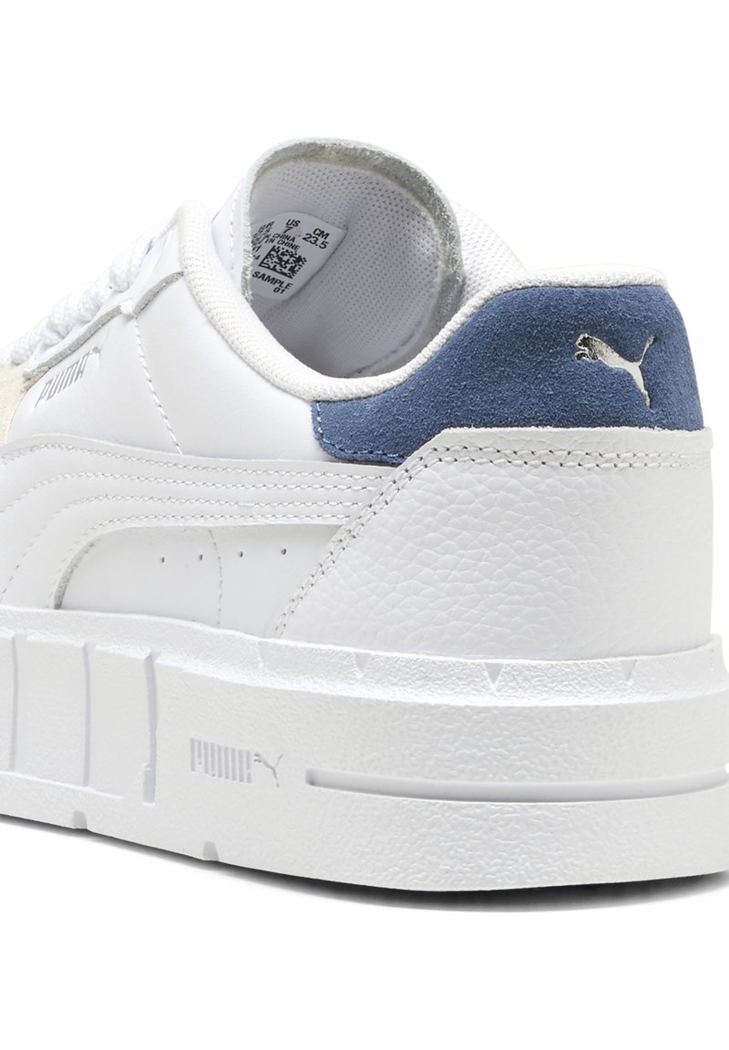 Puma CALI COURT MATCH - Tenisky - white-dark indigo