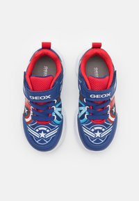 Geox LIGHT UP MARVEL ASSISTER BOY - Joggesko - royal/red