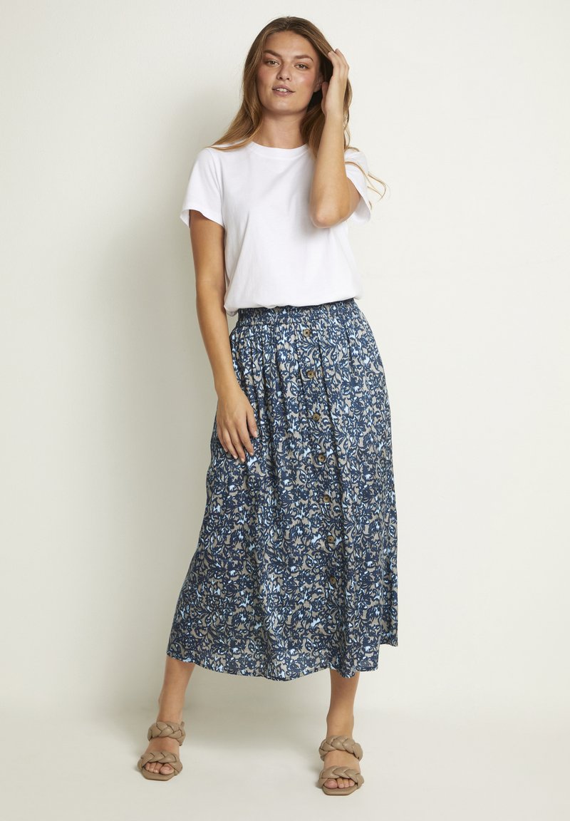 Damen Jeansröcke | Kaffe A-Linien-Rock blue/blau - PO03488 Damen Jeansröcke | Kaffe A-Linien-Rock blue/blau - PO03488