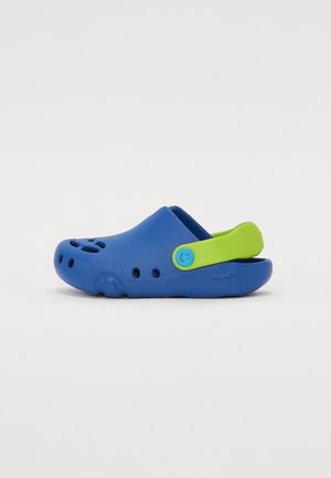SPLASH UNISEX - Badesandaler - blau/hellgrün
