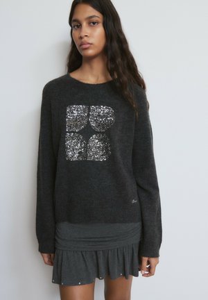 Jersey de punto - gris oscuro