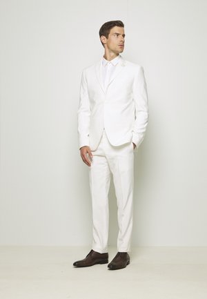WHITE WEDDING SLIM FIT SUIT - Completo - white