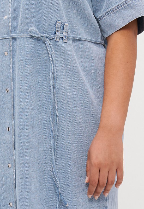 VMCMELINDA 2/4 DRESS - Denim dress4