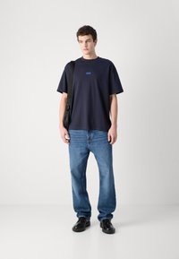 HUGO NALONO - T-shirts med print - dark blue