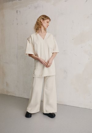 Mother of Pearl MINI DRESS  - Vestido vaquero - ecru