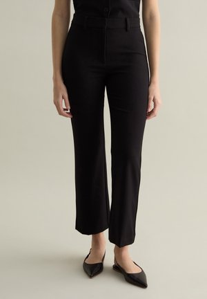 Trousers - black