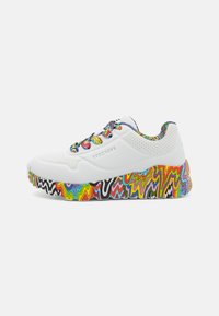 Skechers - UNO LITE - Sneaker low - white/multi-coloured Thumbnail-Bild 1