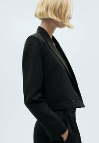 Mango SMOCK - Blazer - black
