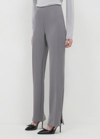 Calliope SLIM CON - Stoffhose - grigio medio