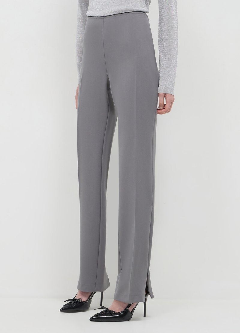 Calliope SLIM CON - Stoffhose - grigio medio