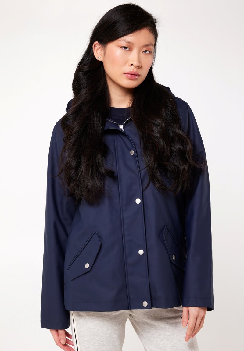 America Today JANICE S RAINCOAT Waterproof jacket navy/blue Zalando