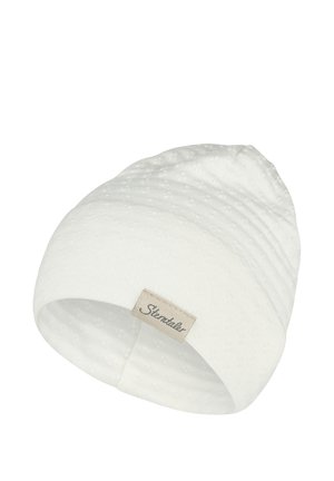 STRUKTURIERT - Beanie - weiss