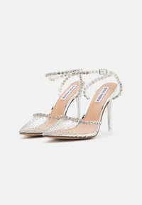 Steve Madden VAPORIZE - Sandali z visoko peto - clear